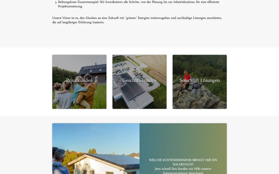 Website von SMP Energy
